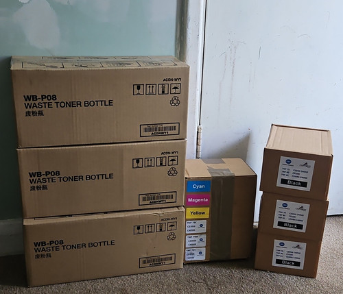 P08 waste toner bottle - waste,