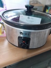 Slow Cooker 3.5ltrs Black Stoneware Pot by Quality Sainsbury Digital