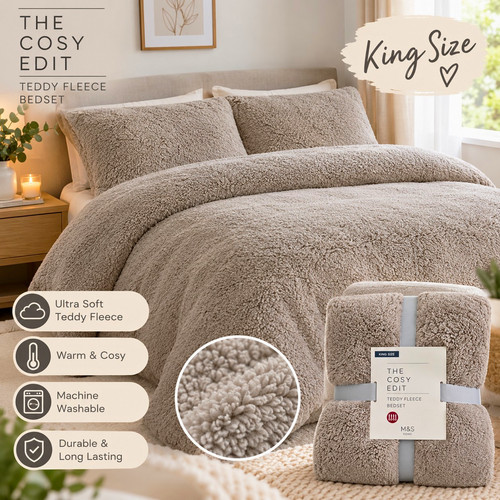 Home the cosy edit teddy - cosy,