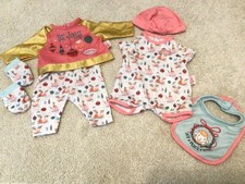 ? PRETTY ZAPF BABY ANNABELL BUNDLE ? DOLLS CLOTHES, SOCKS & SHOES ~ ROLE PLAY