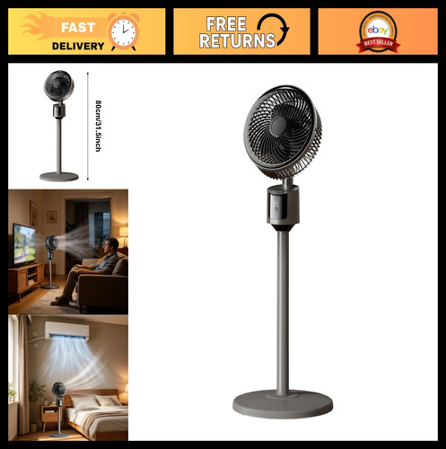 Quiet motor standing fan - motor,