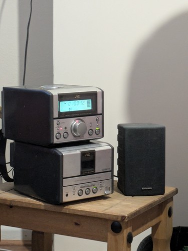 Jvc d66 mini stereo system - ux,