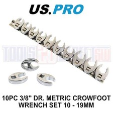 US PRO 10pc 3/8" DR Metric