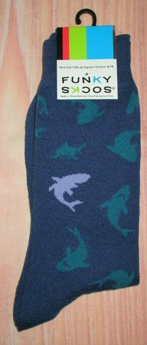 Mens funky socks sharks - mens,