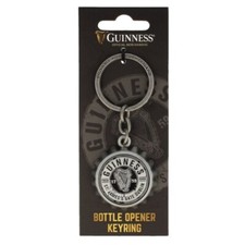 Guinness Cap Shaped Bottle Opener / Keyring (silver colour) (sg 2080)  
