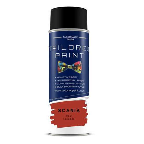 Scania red 1366613 aerosol - scania,