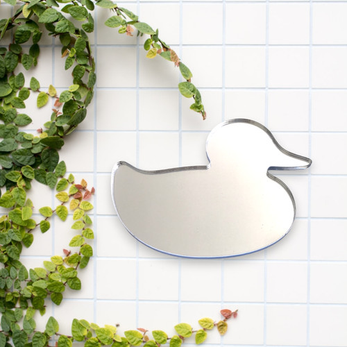 Duck shaped acrylic mirrors - duck,