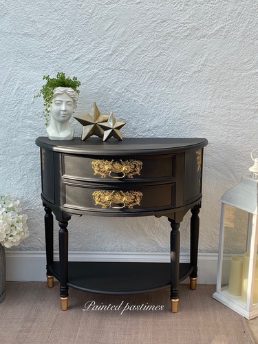 Upcycled laura ashley - , console