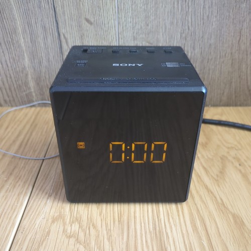 Sony radio alarm clock icf - sony,