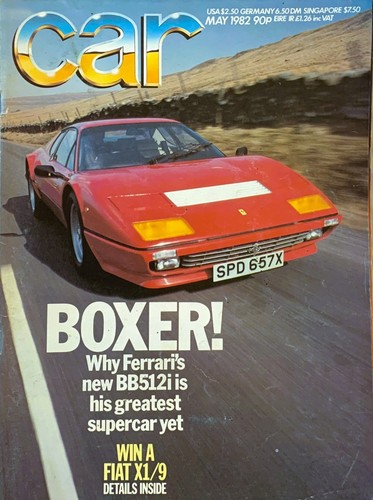 Car magazine may 1982 - magazine,