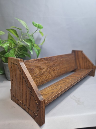 Vintage wooden book shelf - vintage,
