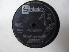 DARRELL BANKS OUR LOVE / OPEN THE DOOR 1966 STATESIDE 7" VG NORTHERN SOUL