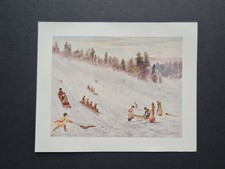 Antique 1907 print -