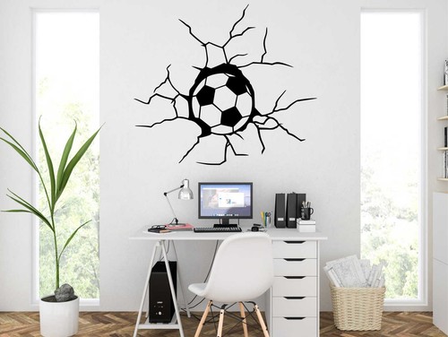 Football soccer wall stickers - football,