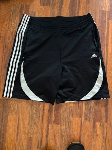 Adidas shorts black white mens - shorts,