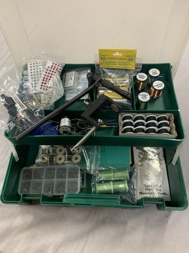 Job lot fly tying materials - job,