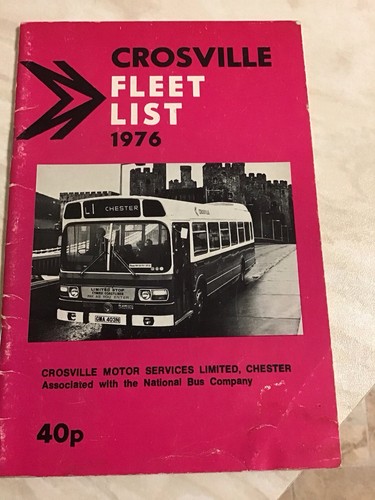Crosville fleet list 1076 - crosville,