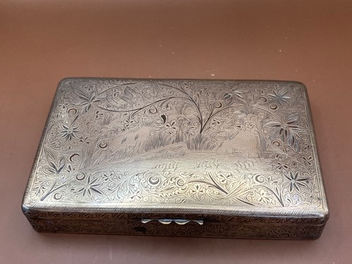 Vintage engraved brass - vintage,