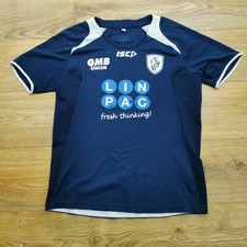 ISC Featherstone Rovers Rugby Shirt Home Blue Short Sleeve Mens M Medium