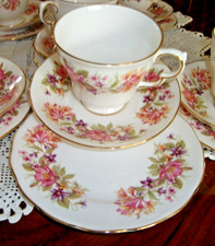 2 x  COLCLOUGH TEA TRIOS (Cups