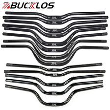 BUCKLOS Bike Handlebar 25.4/31.8mm MTB Aluminum Rise 20/30/40/50/60/90/100/120mm