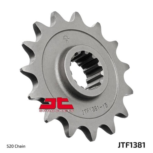 15t front sprocket - 15t,