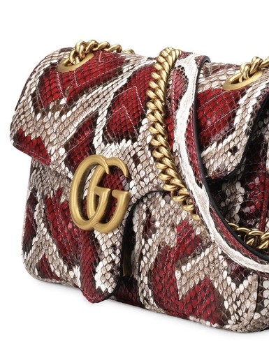 Gucci python bag - python,