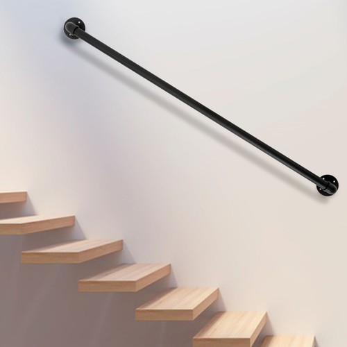 Pipe rail grab stair - 4,