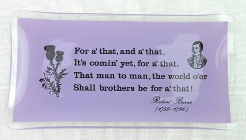 Robert burns glass - robert,