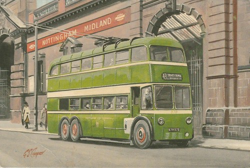 Nottingham trolleybus midland - nottingham,