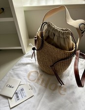 Chloé Beige Small Straw