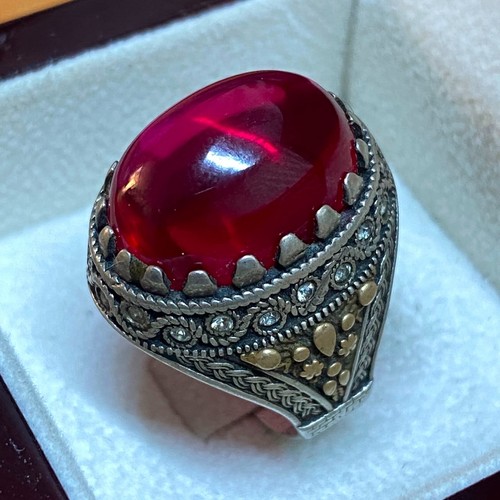 925 sterling silver men ring - 925, men's
