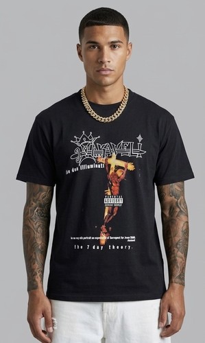 2pac makaveli black cotton - 2pac,