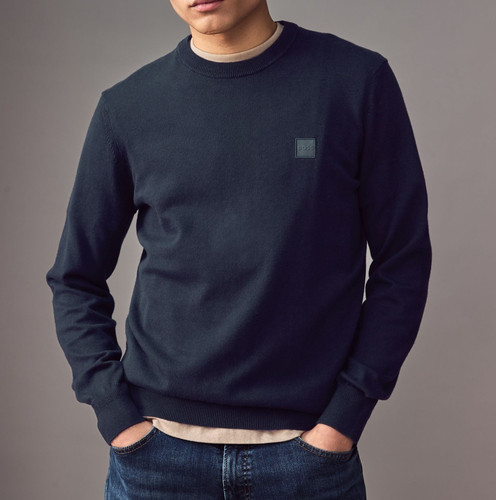 Boss crew neck jumper long - crew, jumper-long