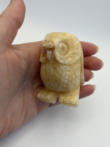 Hand carved stone - hand,