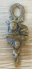 Antique Brass Door Knocker  Anchor -  Vintage Decor UK
