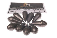 Hunter Pro Arlesey Bomb Carp Fishing Weights X 10. Non Toxic High Density 