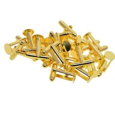 20x Brass Cufflink Blanks