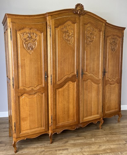 Wardrobe vintage french louis - french,
