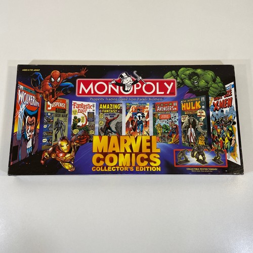 Monopoly marvel comics - monopoly,