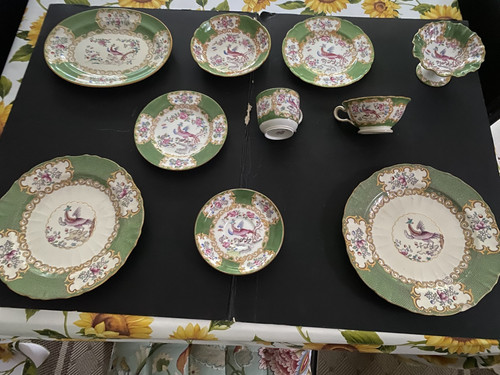 Antique minton green - minton, "green
