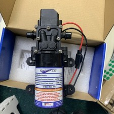 Everflo EF1000 12V Diaphragm Pump Electric Water Fluid Transfer 2.8 Bar 3.8 LPM