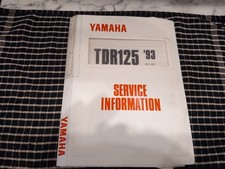 yamaha TDR125 factory service