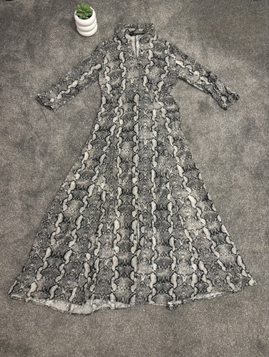 Zara long sleeve collared maxi - collared,