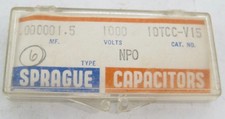 Vintage Sprague 10TCC-V15 1000