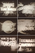 11 B-MOVIE HORROR SCI-FI TEASER TRAILERS SUPER 8 B/W SOUND 200FT CINE 8MM FILM