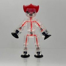 Stikbot Clear Red Hair