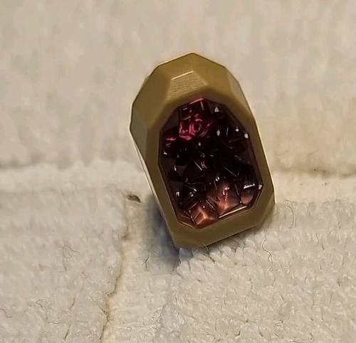 Lego geode with - glitter, trans