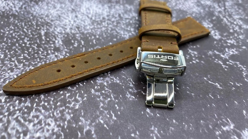 21mm fortis brown leather - fortis,