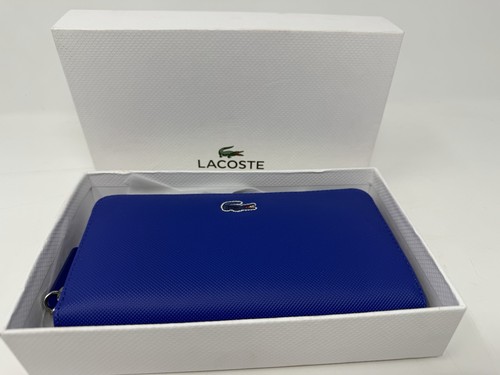 Lacoste zip wallet - zip, blue